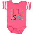 thumbnail image 3 of Inktastic Lil Sis Girls Sister Announcement Girls Baby Bodysuit, 3 of 5