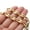 Gold Tone, variant on QQTDFG Fashion Stainless Steel Coffee Beads Link Chain Necklace Bracelet for Women Men-Silver-9mm-32 inch necklace