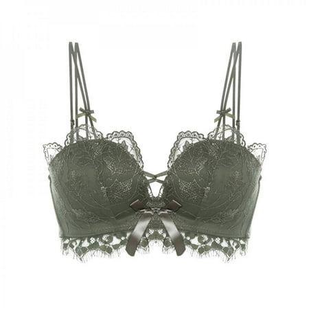 

Big Sale!!No Steel Ring Push Up Underwear Womenas Suit Bra Gathered Small Chest Lace Bras Thin Section Received