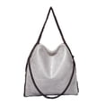 thumbnail image 1 of keepw 1/2/3 PU Convenient And Practical Foldable Chain Handbag For Women High-capacity Shoulder Chain Handbag gray 1 Pc, 1 of 6