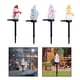 thumbnail image 1 of 4 Solar Christmas Snowman garden Stake for Lawn Street Holiday Decor Cola Luces de tierra, 1 of 7