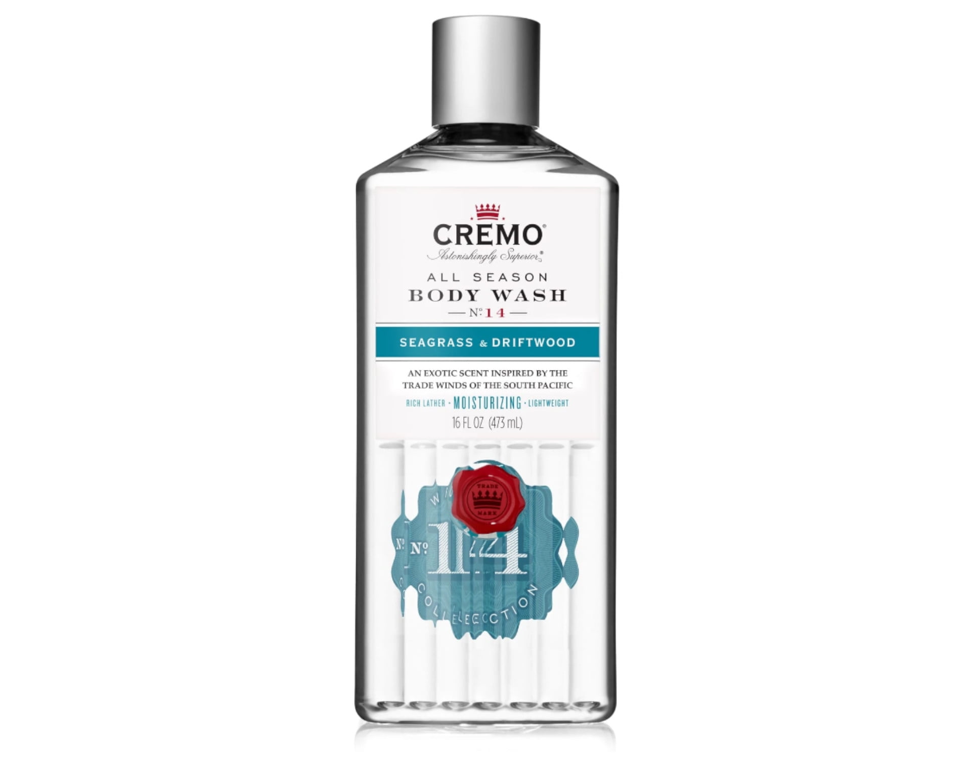 Men's All Season Body Wash, Seagrass & Driftwood
