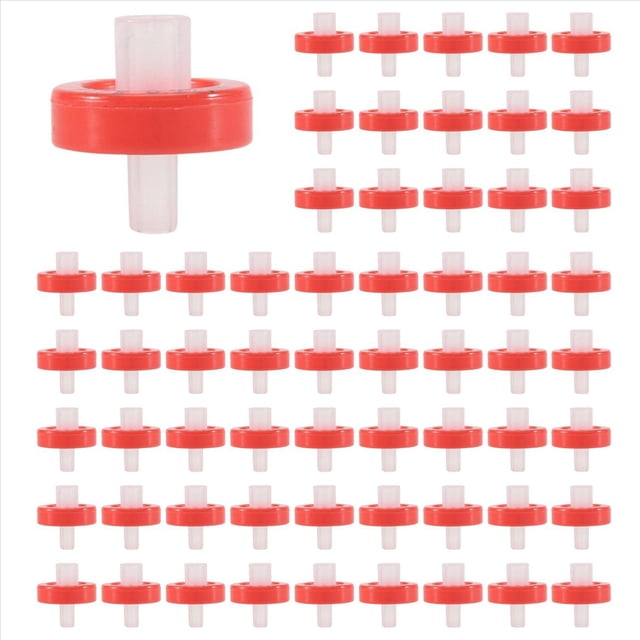 300 Piezas Filtro de Jeringa PTFE, Filtro de Laboratorio de Jeringa Diámetro de Membrana de 13 mm, Tamaño de Poro de 0,22 ΜM, HPLC