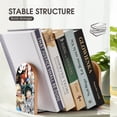 thumbnail image 6 of My Hero Academia Poster Bookends Wood Book Divider Decor Shelves Non-Skid Book Stand 2 Pieces For Classroom Dormitory Bookshelf Office Home, 6 of 7