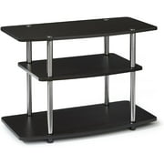 Convenience Concepts 131020Es Designs-2-Go 3-Tier TV Stand for Flat Panel Television Up to 32-Inch or 80-Pound, Dark