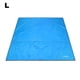 thumbnail image 4 of Sand Beach Manta Bolsillo Camping Mat de camping Terreno al aire libre Mochila multifuncional Escalada a prueba de humedad Sol Canopy Pad Tarp Blue L Inevent OD011051-06, 4 of 7