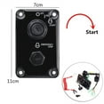 thumbnail image 5 of Acaigel Outboard Single Electric Key Switch Panel Set For Yamaha Outboard 704-82570-12-00, 5 of 5
