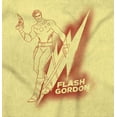 thumbnail image 2 of Flash Gordon Vintage Lightning Bolt Men's Graphic T Shirt Tees Brisco Brands S, 2 of 6