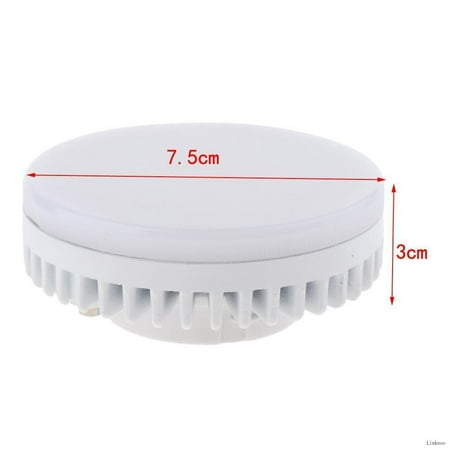 

Lovoski GX53 3W/7W/9W Light Bulb Replacement For CFL Warm Cool White Lamp