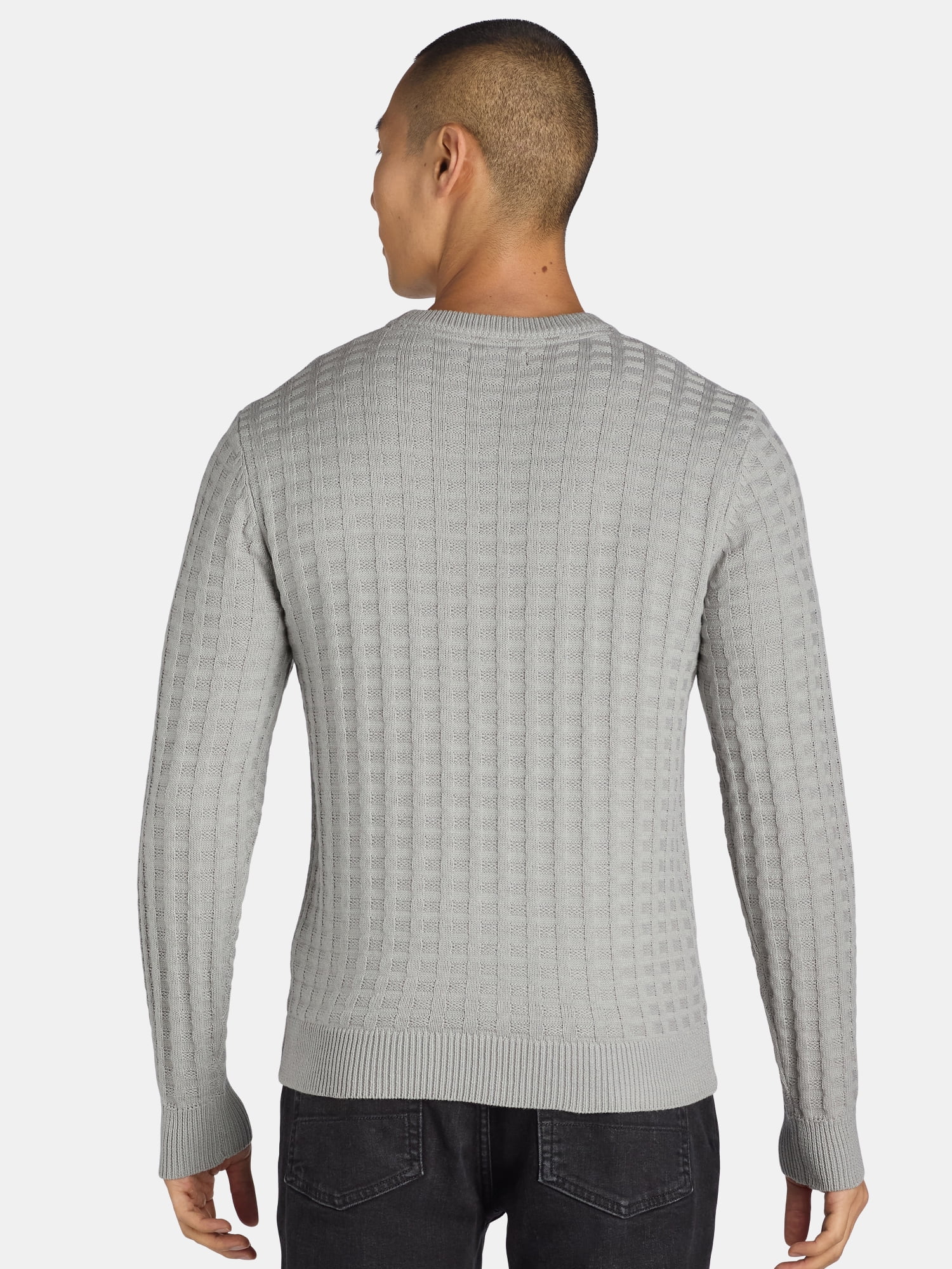 Tribekka 44 Men's Textured Crewneck Sweater, Sizes XS-3XL