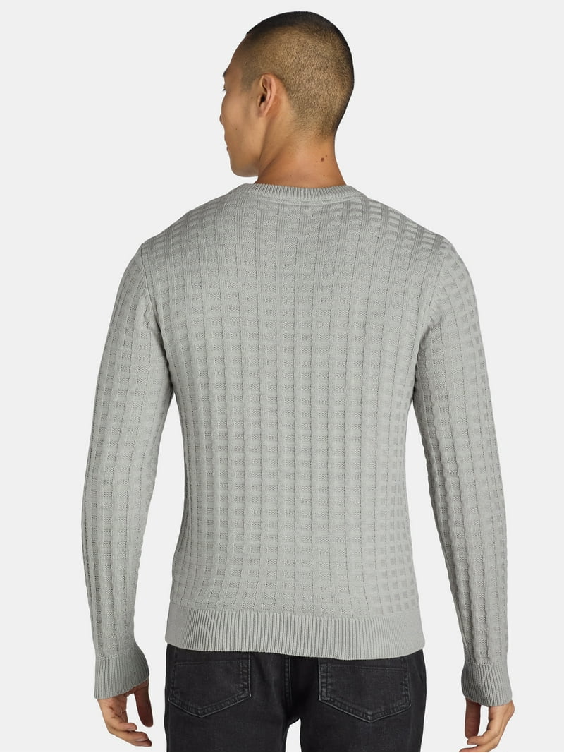TMT 　FLORIDA CREW NECK KNIT TMT FLORIDA CREW NECK KNIT Tribekka 44 men's Textured Crewneck