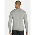 thumbnail image 3 of Tribekka 44 Men's Textured Crewneck Sweater, Sizes XS-3XL, 3 of 5