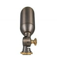 thumbnail image 3 of VOLT 12V Brass Mini Outdoor Spotlight (Bronze) for Low Voltage Landscape Lighting of Yard, Lawn, Garden, Patio, Trees & House, 3 of 6