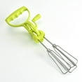 thumbnail image 4 of Practical Eggs Beater Efficient Manual Stirrer For Kitchen Cooking Double Whipping Eggbeater Convenient Kitchenwares Mixers Hand Household Mixers Large Metal Spoons for Cooking Heated Hand Mixer Retro, 4 of 4