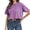 /c66Purple383, variant on WEIGFI Womens T-Shirts Cotton Loose Fit Workout Cropped Tops Yoga Running Crew Neck Short Sleeve Lightweight Clothes Solid Color Trendy Relaxed Beach Daily Wear,Black,L