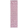 thumbnail image 2 of SAFAVIEH Courtyard Evander Geometric Indoor/Outdoor Runner Rug, Ivory/Red, 2'3" x 8', 2 of 8