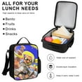 thumbnail image 5 of Splatoon 3Pcs Bookbag Sets Backpack with Lunch Bag And Pencil Case for Work Office Travel, 5 of 6