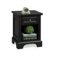 thumbnail image 2 of Bedford Black Queen Headboard and Two Nightstands by homestyles, 2 of 3