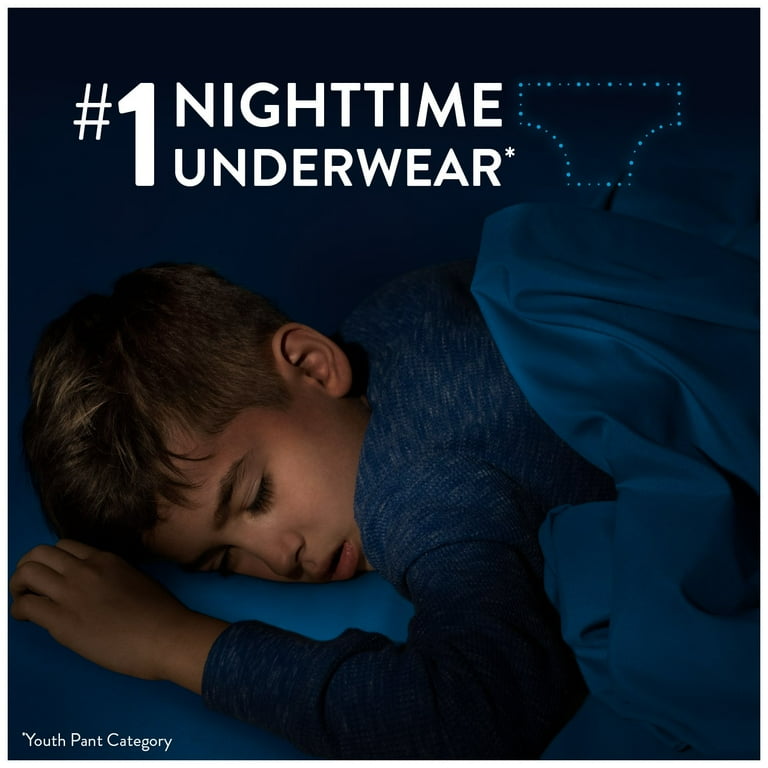 Goodnites Boys' XL Bedwetting Diapers, Nighttime Sleep