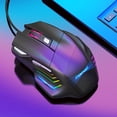 thumbnail image 1 of Styesk Wired Mechanical 7D Esports Game RGB Colorful Lighting Without Delay Laptop Desktop Computer Mouse, 1 of 8