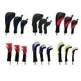 thumbnail image 2 of Lot de 3 Housses de Club de Golf en Fer Putter Long Cou Ensemble de Protection pour Sports Extérieurs Accessoires de Golf Bleu Blanc, 2 of 6