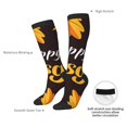 thumbnail image 4 of Balery Happy Thanksgiving 1 Printed Novelty Socks Men's Women's Crew Socks Sports Socks Knee High Socks Cotton Socks Quirky and Cool Socks, 4 of 9