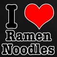 thumbnail image 3 of CafePress - I Heart (Love) Ramen Noodles Men's Dark Pajamas - Men's Dark Loose Fit Cotton Pajama Set, 3 of 7