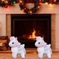 thumbnail image 4 of 9,84 pulgadas/25 cm Dibujos animados Lindos Caballito Muñeca Decoración Navideña Peluches Juguete Muñeca Festival Año de los Caballos Regalo Muñeca Festival Poliéster, 4 of 6