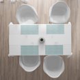 thumbnail image 3 of Ambesonne Grey Blue Place Mats Set of 4, Pastel Stripes Dots, Standard Size, Charcoal Grey Pale Blue, 3 of 4