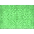 thumbnail image 1 of Ahgly Company Indoor Rectangle Abstract Emerald Green Contemporary Area Rugs, 6' x 9', 1 of 4