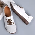 thumbnail image 2 of Vedolay Cute Casual Shoes Lightweight Shoes for Women Casual Slip On Deck Shoes,White 7.5, 2 of 5