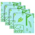 thumbnail image 5 of Iauyy Satin Napkins Set of 4- Basketball Pattern 3 DIY Printing Decoration Cloth Napkin- Easy Care for Home/Party, 5 of 8