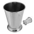 thumbnail image 4 of Tasse de Julep Perlée à la Menthe, Tasse de Julep en Acier Inoxydable Tasse de Julep Perlée, 4 of 6