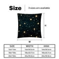 thumbnail image 5 of Constellation Decorative Throw Pillow Covers Set of 2, Velvet Bed Pillow Cases with Unique Patterns for Home Decor, Available in 16x16, 18x18, and 20x20 Inches,for Living Room, Bedroom - Great, 5 of 6