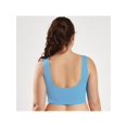 thumbnail image 3 of Women Plus Size Sports Bra Double Layer Seamless Workout Fitness Vest Yoga Bra, 3 of 5
