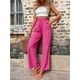 thumbnail image 4 of Pantalones casuales nuevos de otoño e invierno para mujer con cintura alta elástica y pantalones sueltos para mujer, 4 of 6