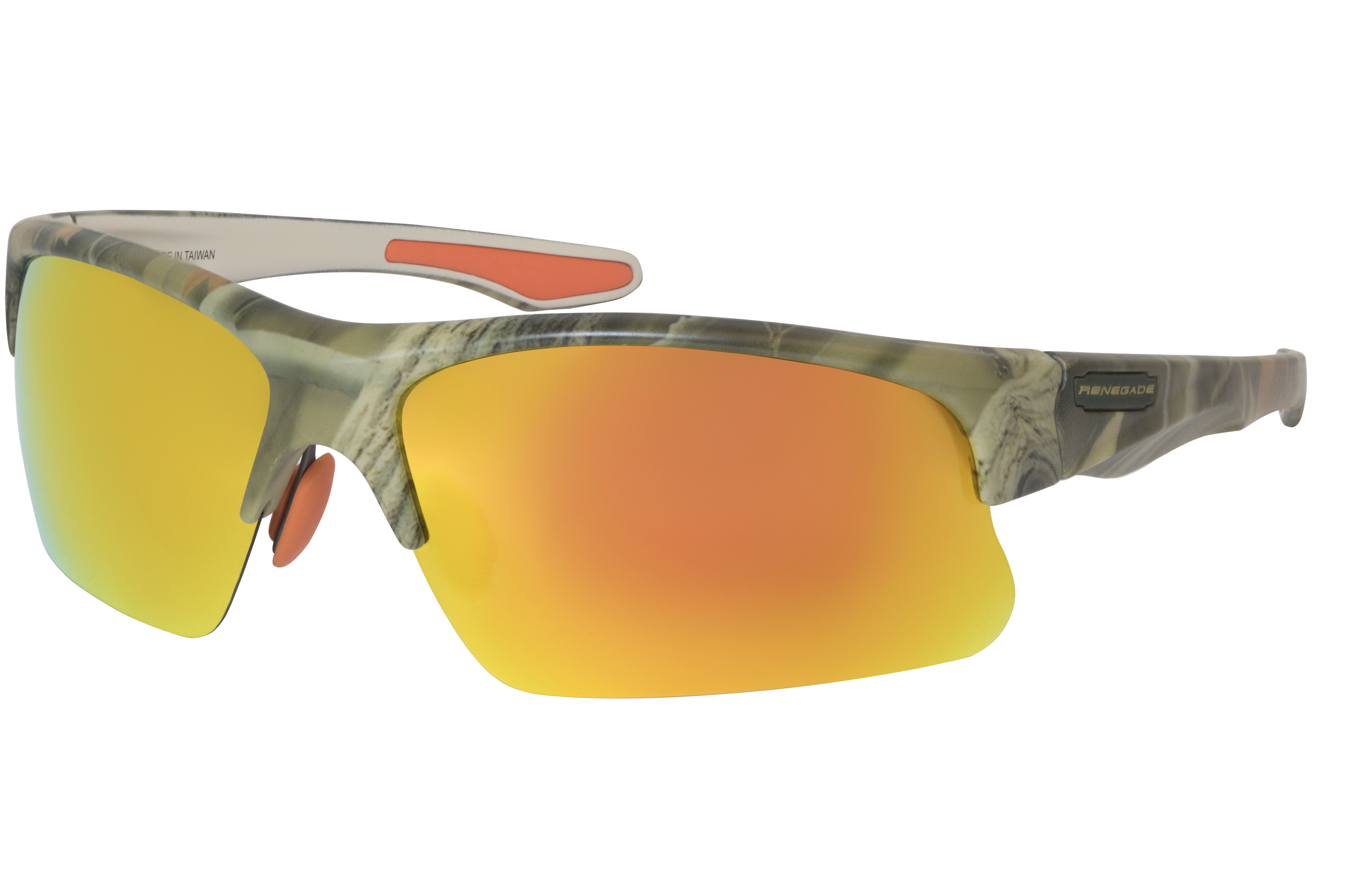 Renegade Polarized Sports Fishing Sunglasses, Camo for adults men and women