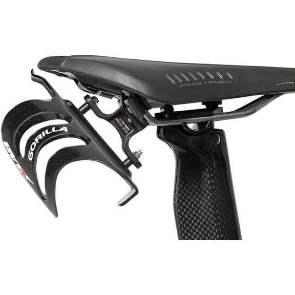 XLAB Delta 200 Rear Water Bottle Cage: Black