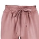 thumbnail image 4 of Gibobby Conjunto dama pants y sudadera afelpada Conjunto deportivo liso de manga corta con cuello en V y cordón para mujer(Rosa,XL), 4 of 5