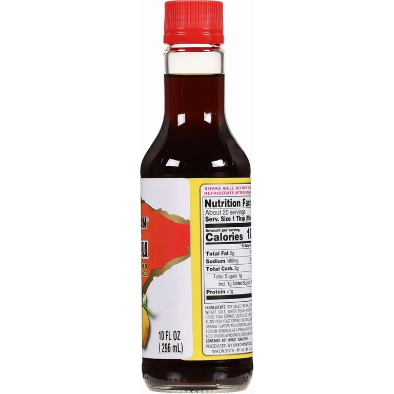 Kikkoman, Ponzu Citrus Sauce, 10 Fl Oz, Versatile Marinade & Dip
