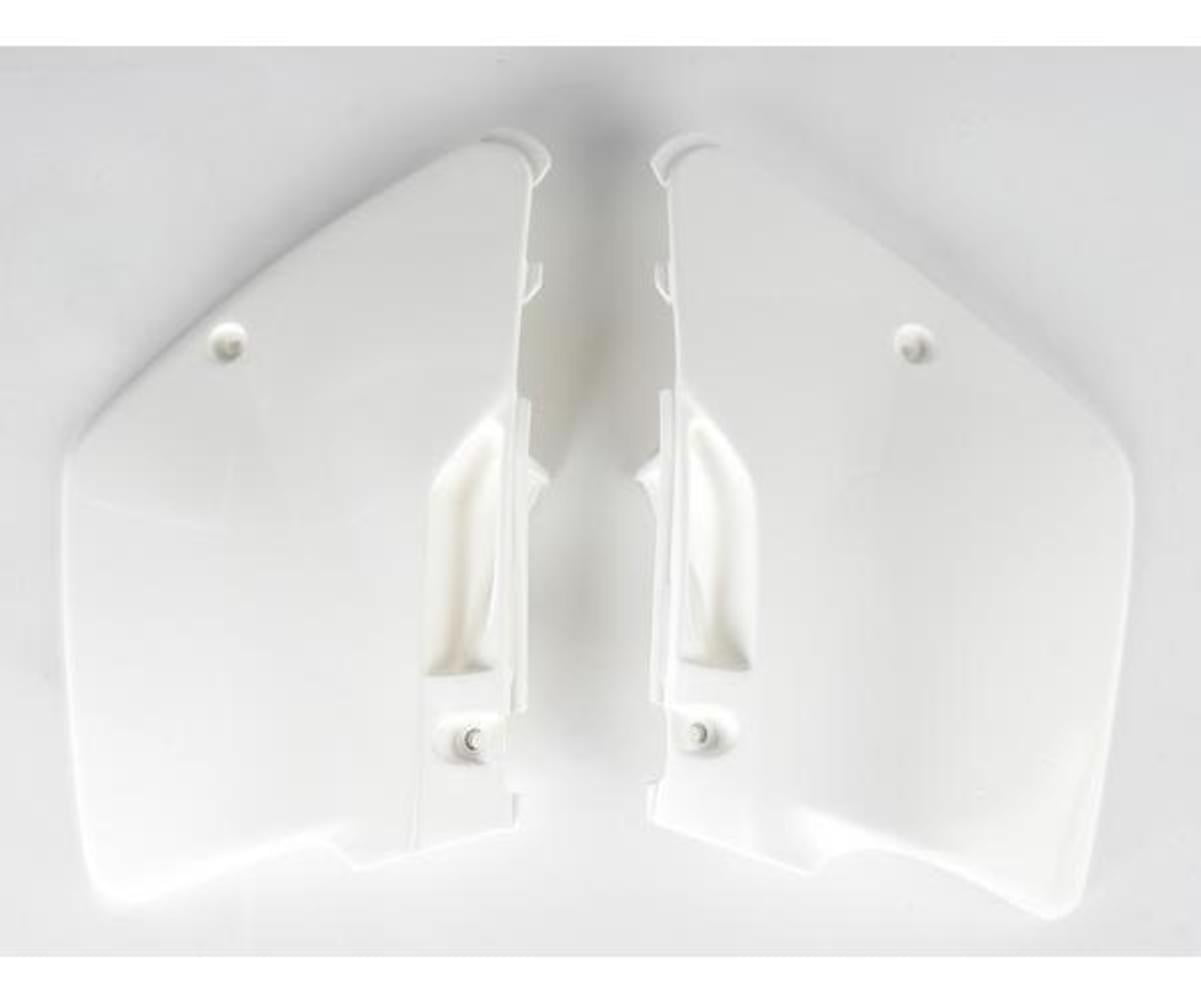UFO KA03790-047 Replacement Plastic for Kawasaki Panels Side KLX450R White 