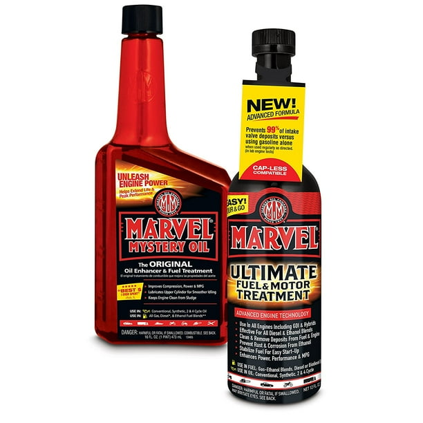 Marvel Mystery Oil Classic & Marvel Ultimate Fuel & Motor Treatment