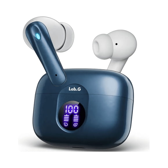 Audífonos Inalámbricos Bluetooth Lab.G Azul