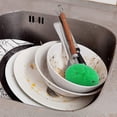 thumbnail image 3 of 30pcs Scouring Pads Round Dish Pads Plastic Non-scratch Dish Scrubbers, 3 of 4