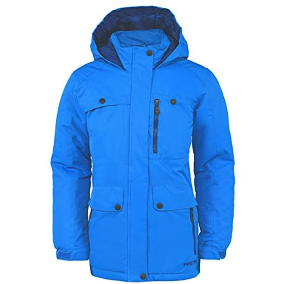 Arctix Girls Jackalope Insulated Winter Jacket, Marina Blue, 3T