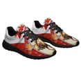 thumbnail image 6 of Happy Canada Day Canada Moose Shoes Sneakers Black Size 7, 6 of 7