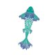 thumbnail image 5 of Cometa grande con forma de pez koi, cometa gigante con forma de carpa, multiusos, profesional, clásica, estable, grande. Azul, 5 of 8