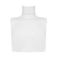 thumbnail image 6 of HAMPTON DIRECT Unisex Fake Turtleneck Dickies Dickie Collar Set of 4 - XL/Plus Size - White/Black/Beige/Red, 6 of 9