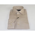 thumbnail image 3 of Mens 100% Cotton Shirt From Turkey Manschett by Quesste Slim Fit 4029-10 Tan, 3 of 6