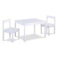 thumbnail image 3 of Olive & Opie Della 3-Piece Kids Table & Chair Set in White, 3 of 9